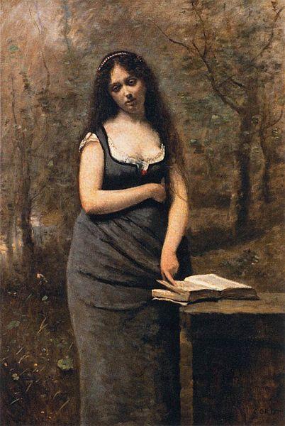 Jean Baptiste Camille  Corot Valleda oil painting picture